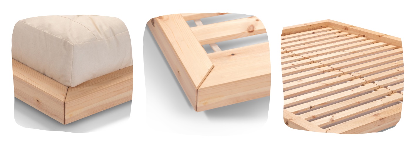 Podrobnosti o lůžku Futon Zen