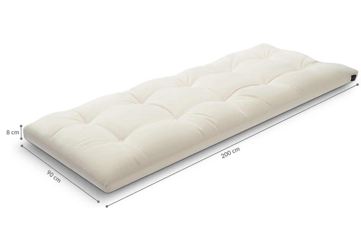 Futon Travel rozměry 90x200