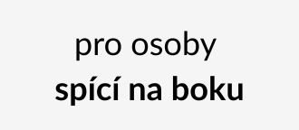 Matrace Futon pro osoby spící na boku