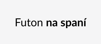 Matrace Futon na spaní