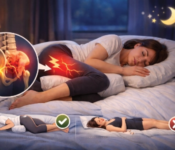 Jak spát při ischiasu, aby vás bolest v noci nebudila?