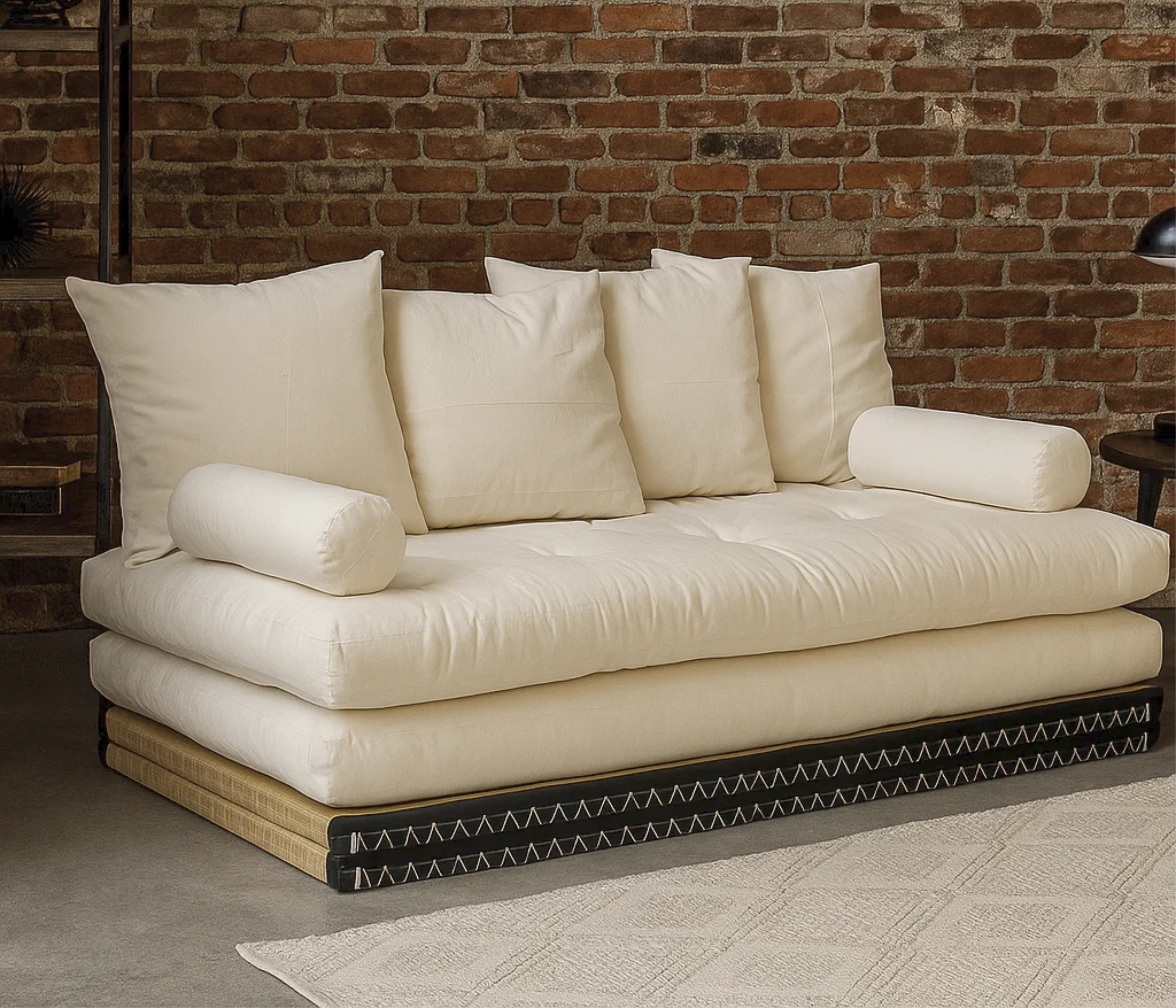 Styl podkroví a futon - může to fungovat? Překvapivé kombinace