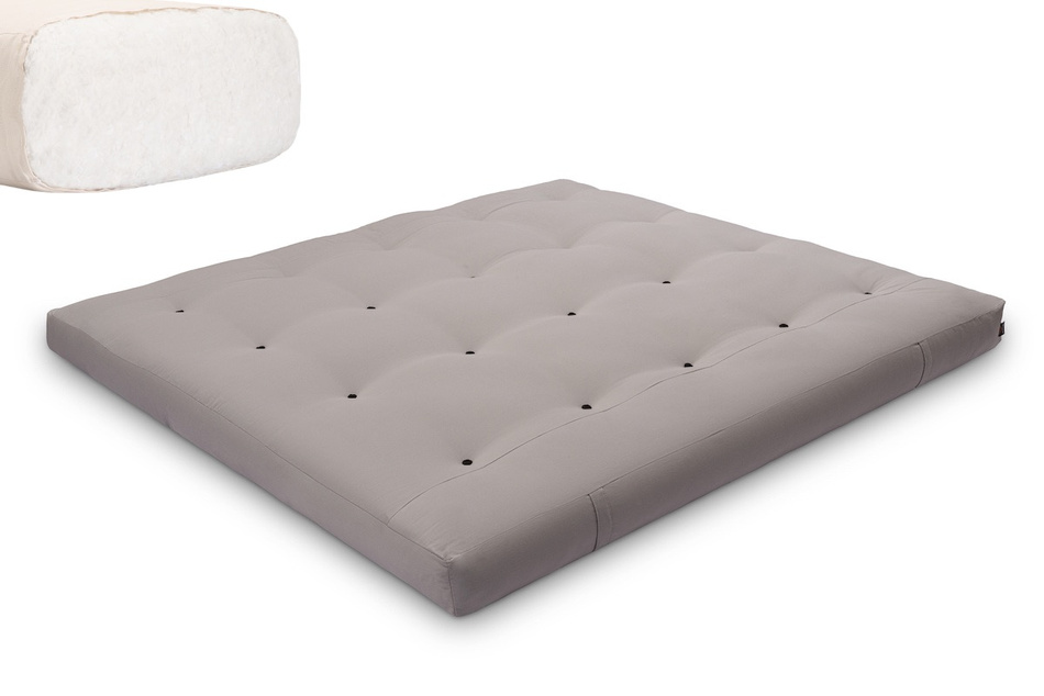 Matrace 180x200 přírodní - Futon Pascall Comfort Natural Grey