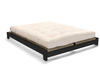 Pascall Dřevěná postel 90x200 - Aisha Basic Black Tatami