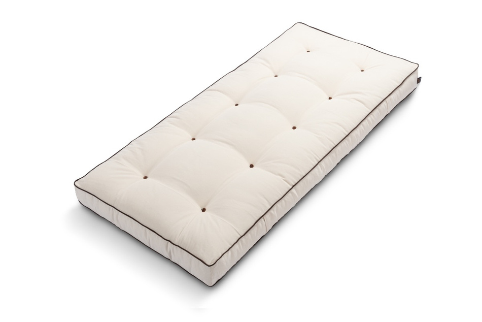 Matrace 90x200 přírodní s kokosem - Futon Pascall Medium Coco Kedro Ecru