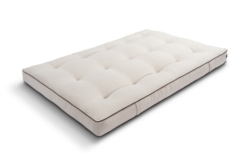 Matrace 140x200 přírodní s latexem - Futon Pascall Medium Latex Kedro Povlečení