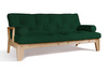 Rozkládací pohovka 200 cm - Sakura - Pascall Futon Bottle Green
