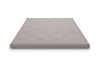 Matrace 180x200 přírodní - Futon Pascall Slim Natural Grey