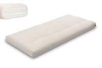 Matrace 90x200 přírodní s latexem - Futon Pascall Medium Duo Latex Ecru