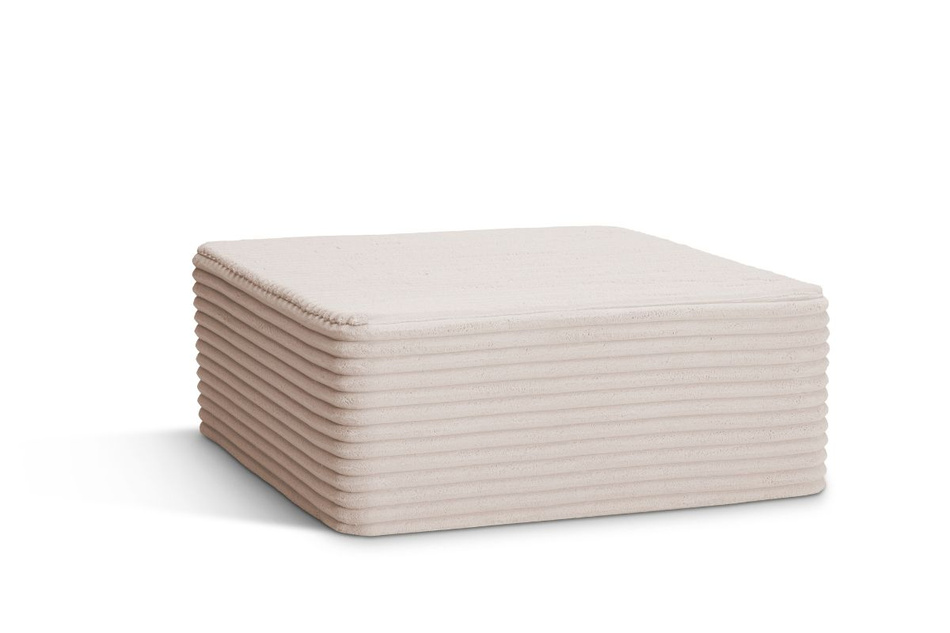 Puffa flexio 85x85 - Pascall - manšestr béžový