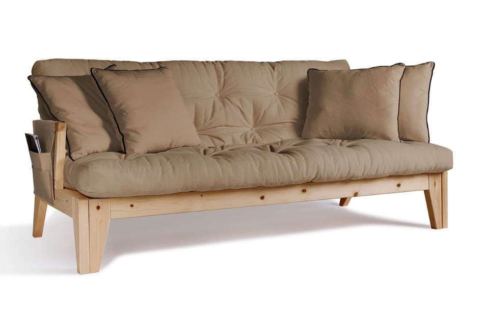 Rozkládací pohovka 200 cm - Sakura - Pascall Futon Beige