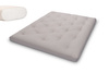 Matrace 160x200 přírodní - Futon Pascall Slim Natural Grey