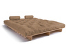 Rozkládací pohovka 180x200 - Slim Exclusive Classic - Pascall Futon Béžová barva