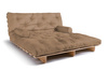 Rozkládací pohovka 180x200 - Slim Basic Classic - Pascall Futon Béžová barva
