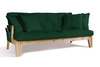 Rozkládací pohovka 200 cm - Sakura - Pascall Futon Bottle Green