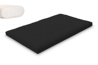 Matrace 120x200 přírodní - Futon Pascall Slim Natural Černá