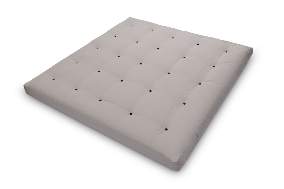Futon Pascall Medium Duo Latex - Matrace 200x200 Grey - přírodní s latexem