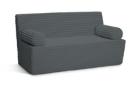 Rozkládací pohovka Flexio 140x200 - Pascall - manšestr antracitový