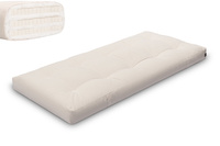 Matrace 90x200 přírodní s latexem - Futon Pascall Comfort Trio Latex Ecru