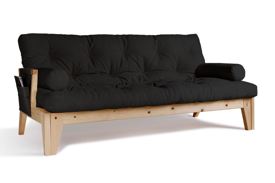 Rozkládací pohovka 200 cm - Sakura - Pascall Futon Black