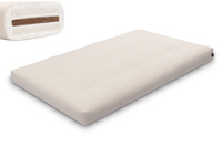 Matrace 120x200 přírodní s kokosem a 2x latexem - Futon Pascall Comfort Relax Ecru