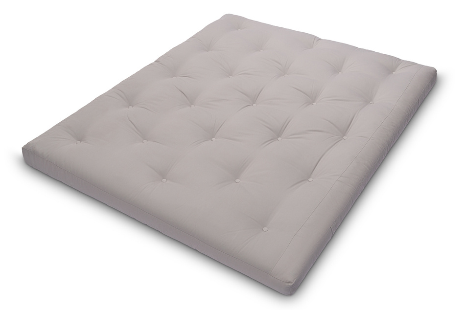 Matrace 160x200 přírodní s latexem - Futon Pascall Slim Duo Latex Grey