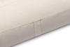 Matrace 120x200 přírodní s kokosem a 2x latexem - Futon Pascall Comfort Relax Ecru