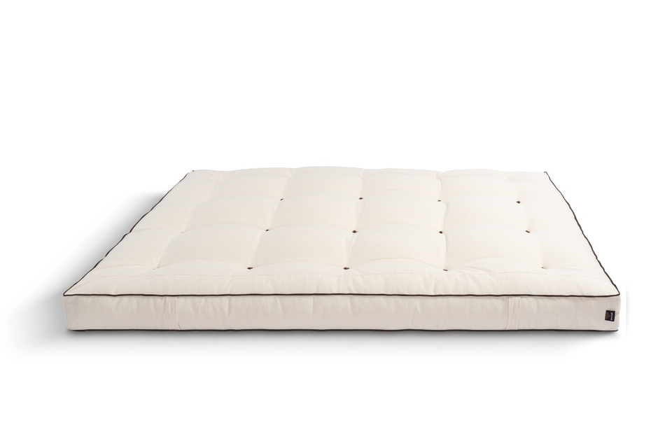 Matrace 160x200 přírodní s kokosem - Futon Pascall Medium Coco Kedro Ecru