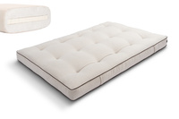 Matrace 120x200 přírodní s latexem - Futon Pascall Medium Latex Kedro Povlečení