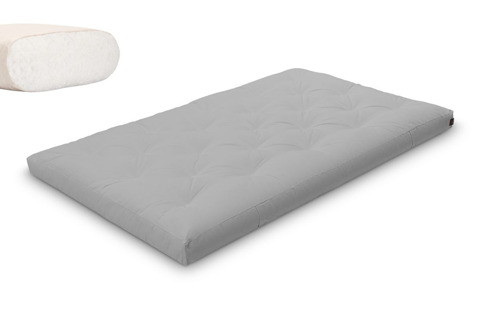 Matrace 120x200 přírodní - Futon Pascall Slim Natural Dove Ash