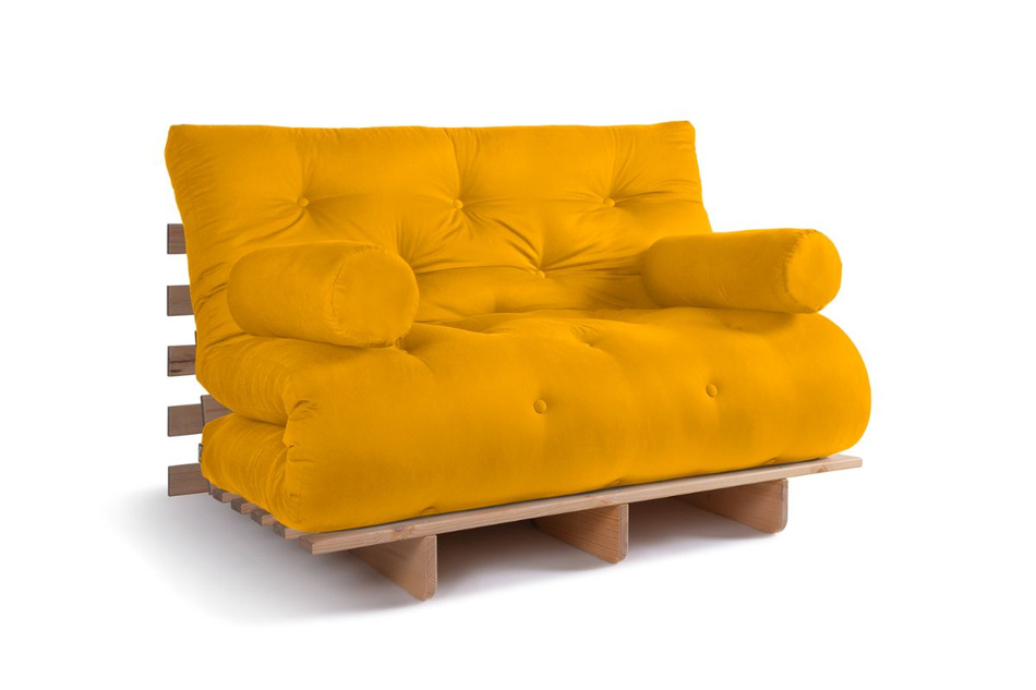 Rozkládací pohovka 120x200 - Slim Comfort Classic - Pascall Futon Honey