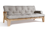 Rozkládací pohovka 200 cm - Sakura - Pascall Futon Dove Ash