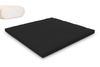 Matrace 200x200 přírodní - Futon Pascall Slim Natural Černá