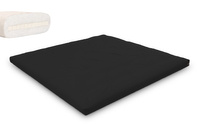 Matrace 200x200 přírodní s latexem - Futon Pascall Slim Latex Black