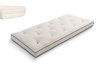 Matrace 90x200 přírodní s latexem - Futon Pascall Slim Duo Latex Kedro Povlečení