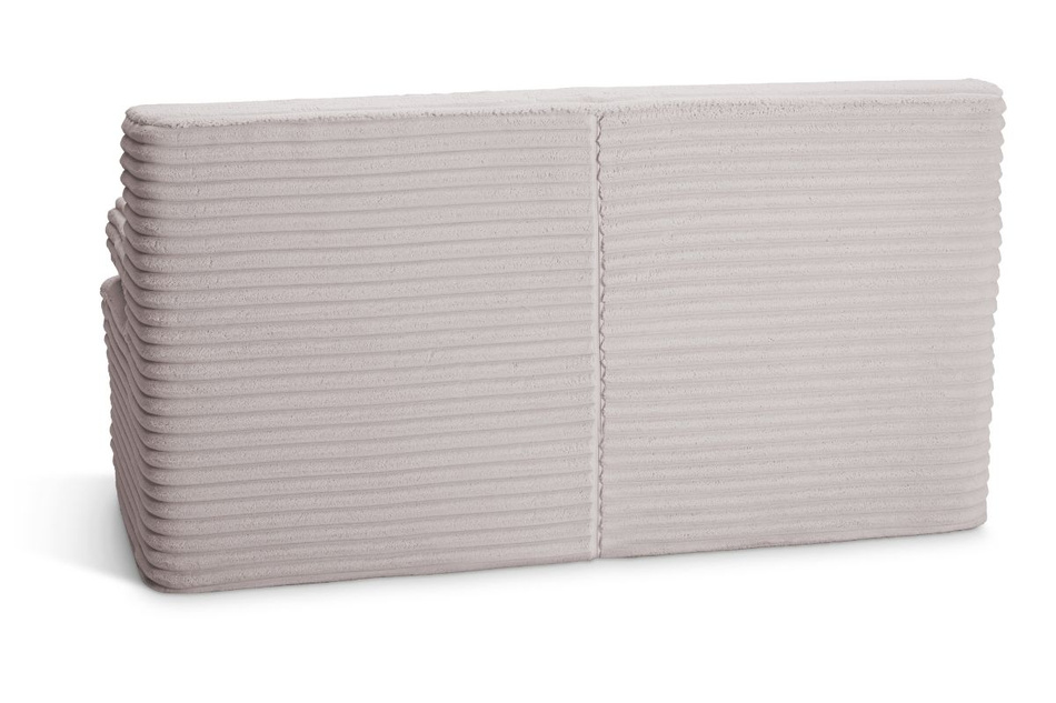 Rozkládací pohovka Flexio 140x200 - Pascall - manšestr Světle šedá