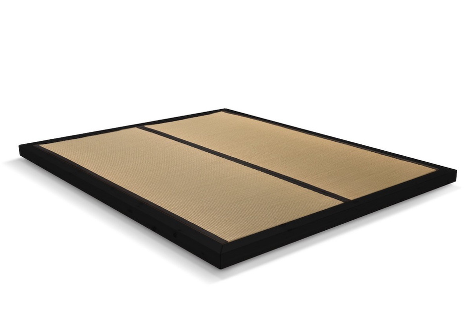 Pascall Dřevěná postel 120x200 - Zen Black Tatami
