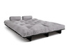 Rozkládací pohovka 160x200 - Slim Exclusive Black - Pascall Futon Popel holubice