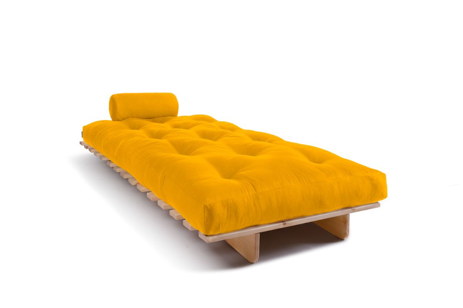Rozkládací pohovka 90x200 - Slim Basic Classic - Pascall Futon Honey