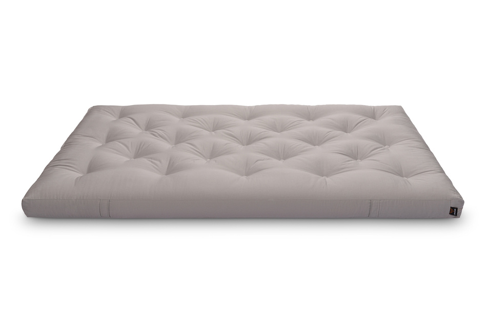 Matrace 120x200 přírodní - Futon Pascall Slim Natural Grey