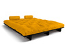 Rozkládací pohovka 180x200 - Slim Basic Black - Pascall Futon Honey