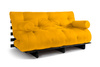 Rozkládací pohovka 160x200 - Slim Comfort Black - Pascall Futon Honey