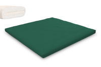 Matrace 200x200 přírodní s latexem - Futon Pascall Slim Latex Láhev zelená