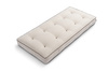 Matrace 90x200 přírodní s latexem a 2x kokosem - Futon Pascall Comfort Relax Hard Kedro Povlečení
