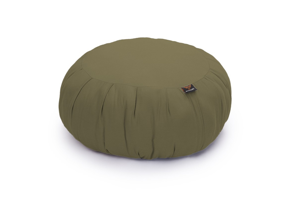 Meditační polštář Zafu - 25x50cm - Pascall Khaki