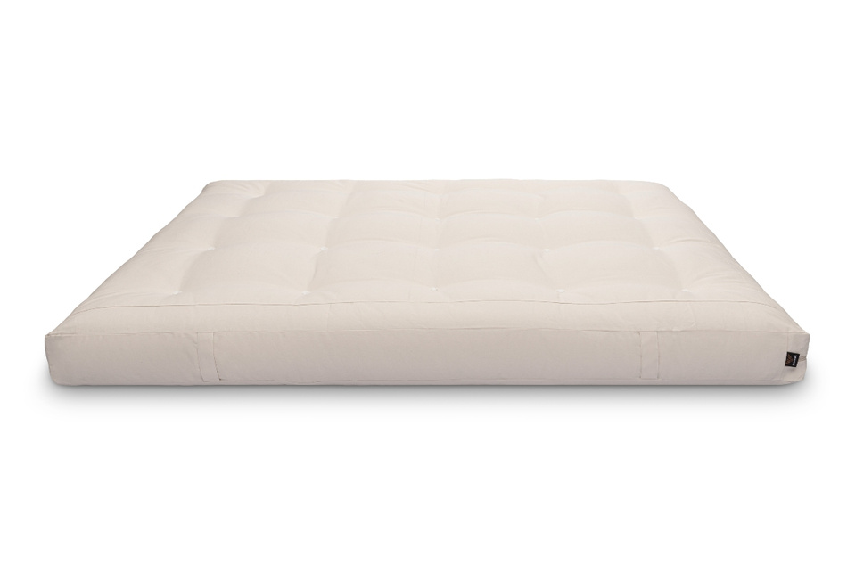 Matrace 160x200 přírodní - Futon Pascall Medium Natural Ecru