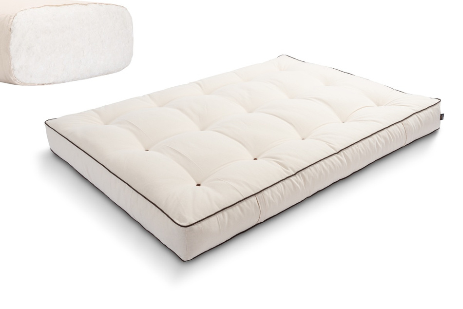 Matrace 140x200 přírodní - Futon Pascall Comfort Natural Kedro Ecru