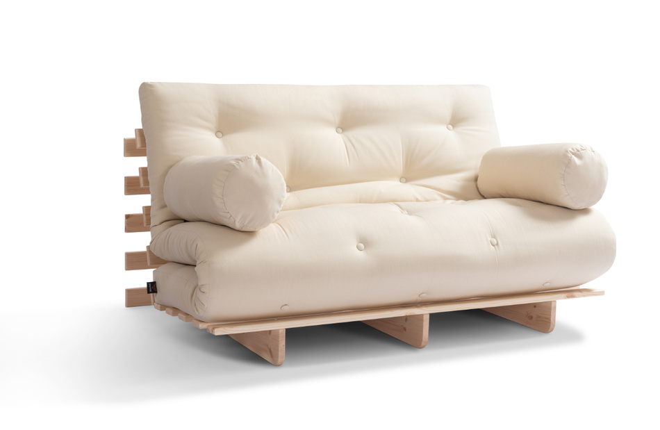 Zahradní rozkládací pohovka 160x200 - Freedom Classic - Pascall Futon Béžová barva
