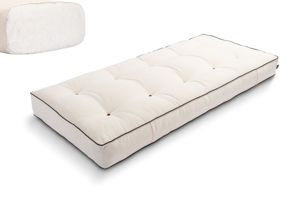 Matrace 90x200 přírodní - Futon Pascall Comfort Natural Kedro Ecru