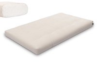 Matrace 120x200 přírodní - Futon Pascall Medium Natural Ecru